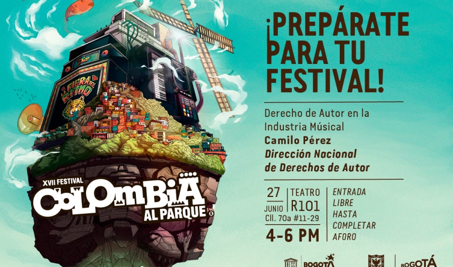 Poster de Prepárate para tu Festival - Camilo Pérez