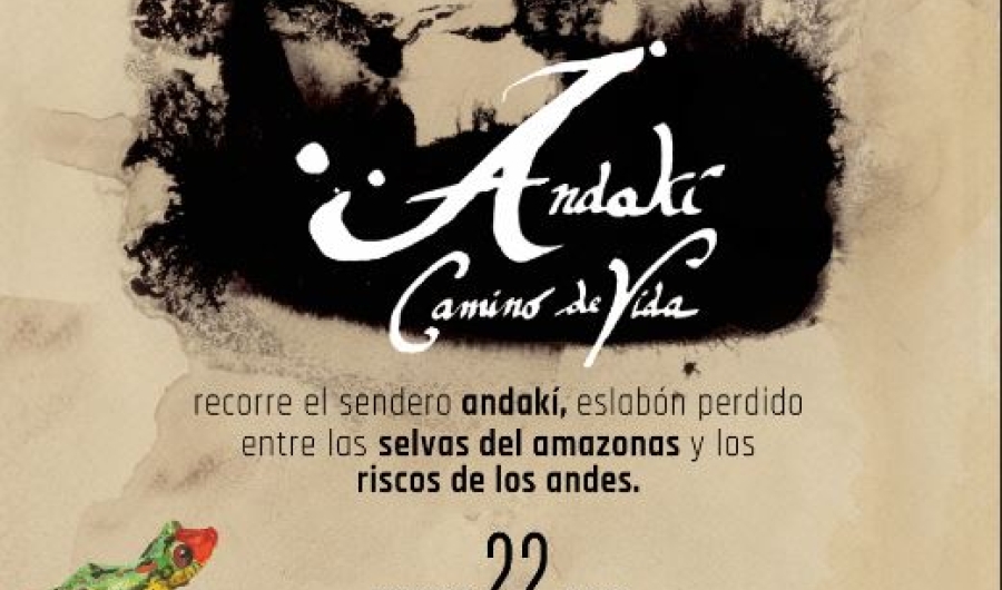 Poster del documental Andakí, camino de vida