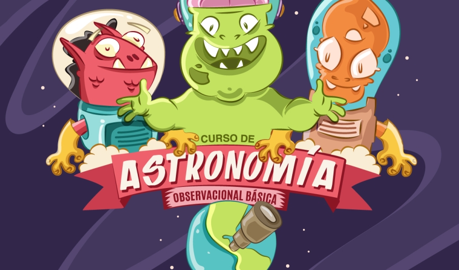 Poster del curso de astronomía