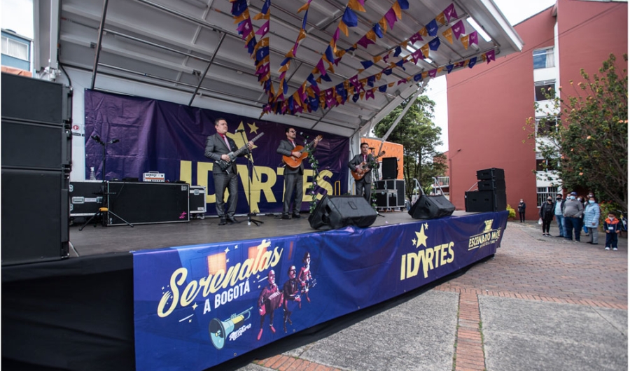 Serenatas a Bogotá en Pablo VI