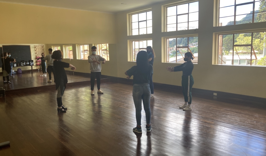 Ensayos en la Casona de la Danza