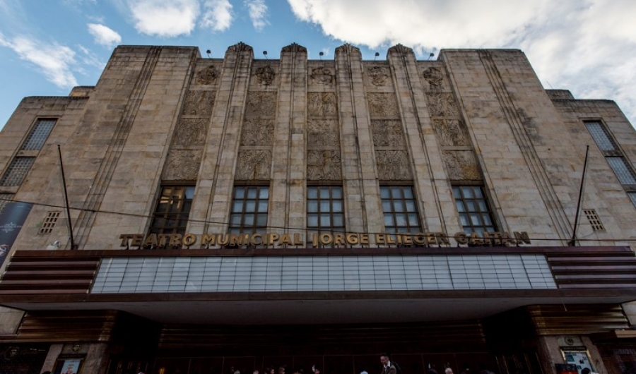 Fachada Teatro Jorge Eliécer Gaitán