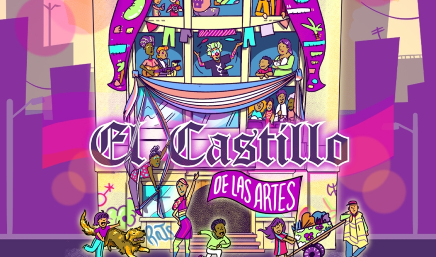 Pieza gráfica del Festival El Castillo de las Artes