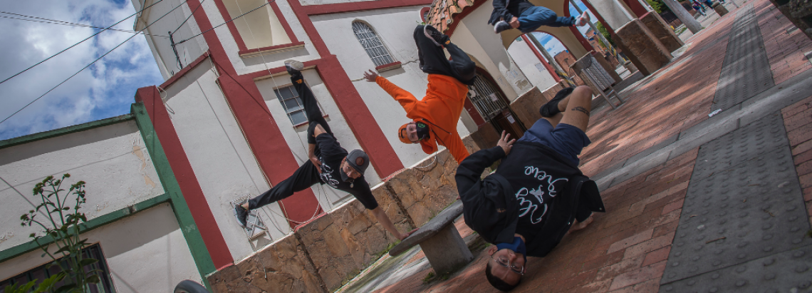 El breakdance y el rap se tomaron la Plaza Central de Engativá