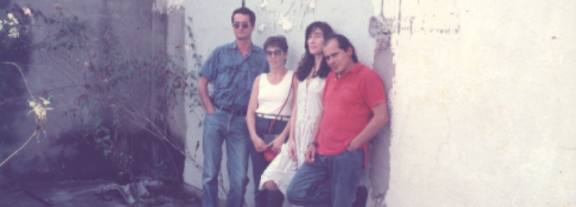 Fotografía Luis Ospina, Karen Lamassone y Eduardo Carvajal 1985