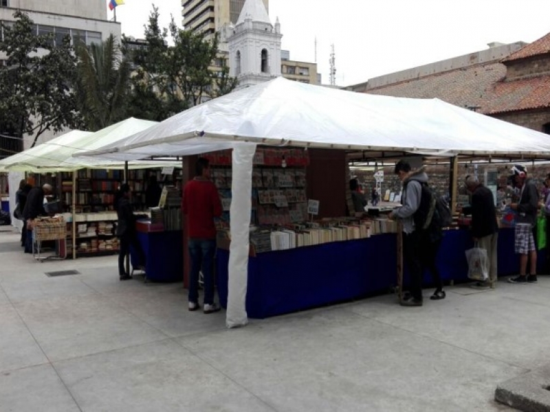 El año pasado la Feria del Libro Callejera se realizó en junio y noviembre en la Plazoleta del Rosario