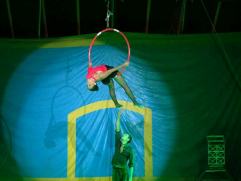 El circo llega a las puertas del Teatro El Parque