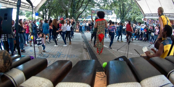 Encuentro artístico de danzas y expresiones Afro en la U. Nacional