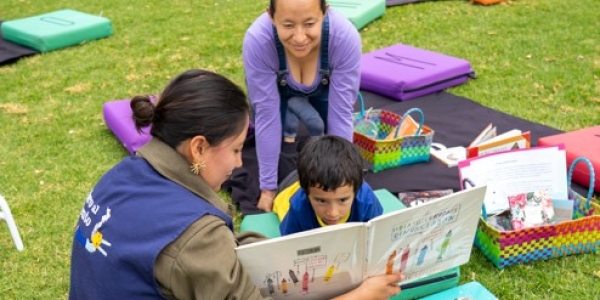 Foto archivo de picnic literario