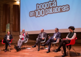 Lanzamiento Bogota en 100 palabras