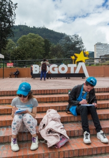 Maratón de dibujo Fiesta de Bogotá