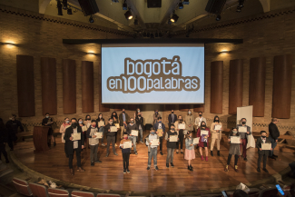 Premiación Bogotá en 100 Palabras
