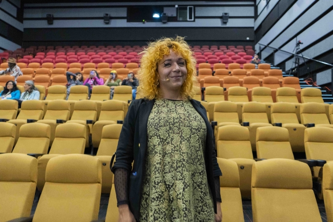 Daniela Maldonado en la Cinemateca de Bogotá